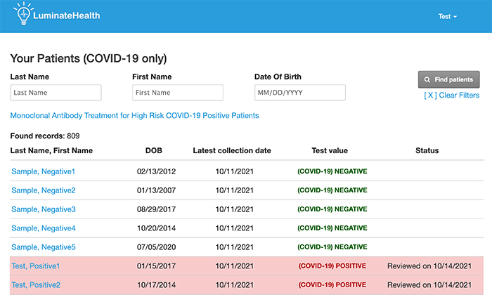 medical-professional-portal-with-patient-results